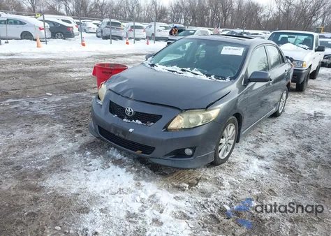 2010 Toyota Corolla S from USA, damaged, VIN 1NXBU4EE3AZ377467